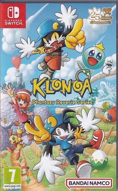 Klonoa Phantasy Reverie Series - Nintendo Switch Spil (A Grade) (Genbrug)